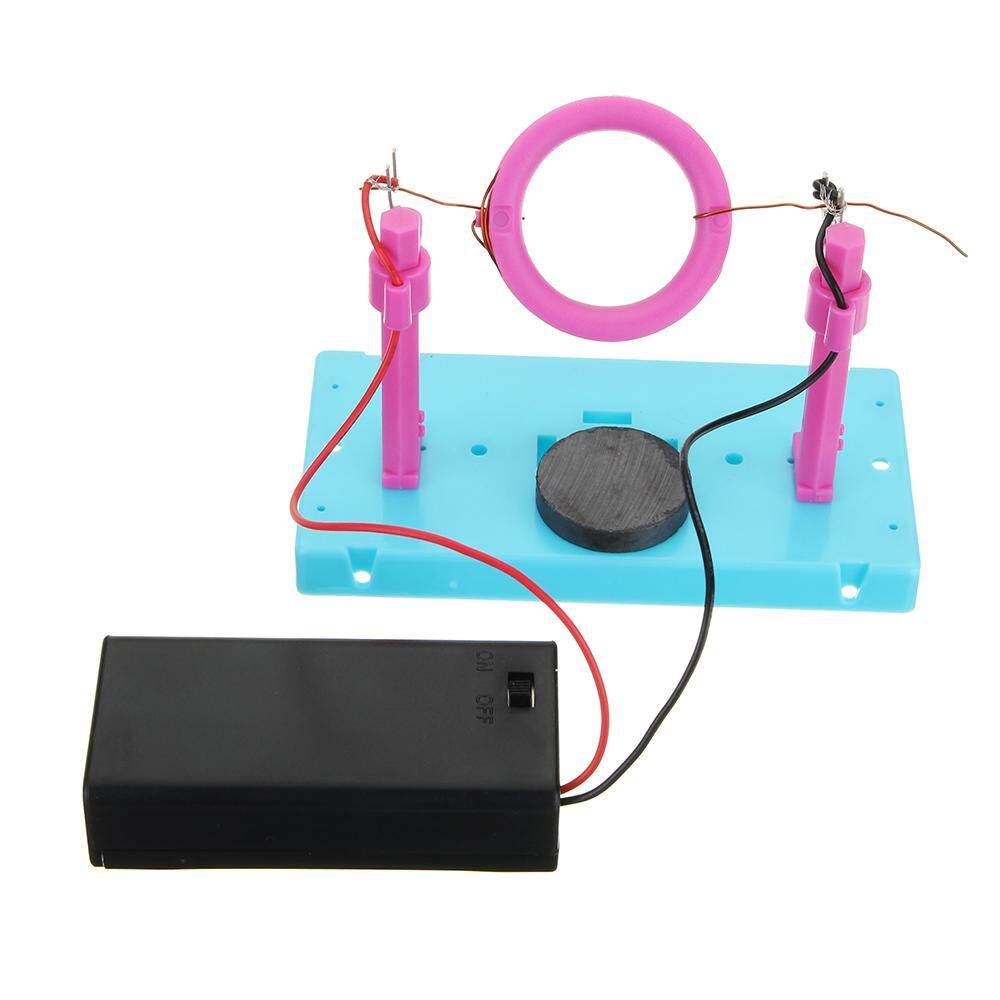 Fun Physical Science Experiment Model Homemade DIY Motor Material School Students Teaching