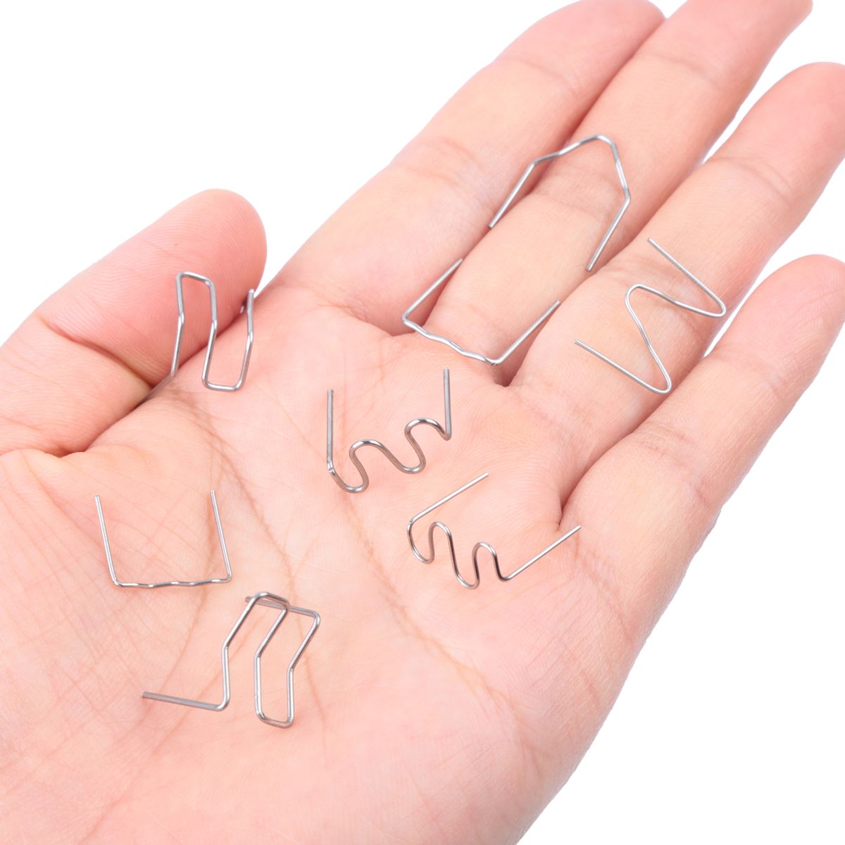1600PCS Hot Staples With Storage Box, Plastic Repair Staples