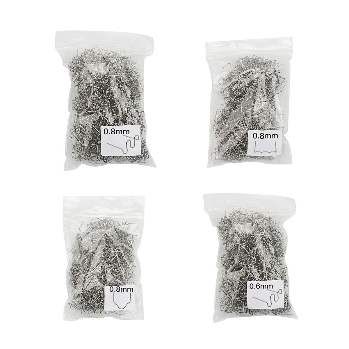 1600PCS Hot Staples With Storage Box, Plastic Repair Staples