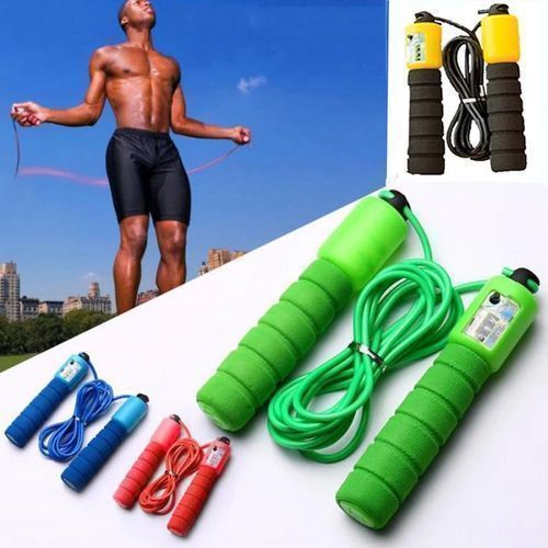 Jump Into Fitness With The Digital Skipping Rope's Automatic Counter