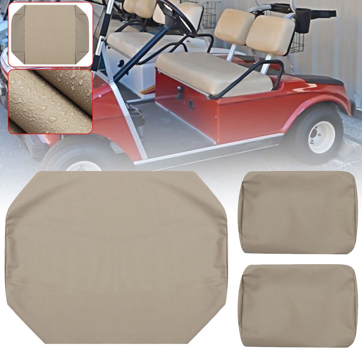 3PCS/Set Golf Club Car PRE-2000 82-00 Golf Cart Front
