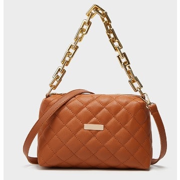 Women Handbags - Brown