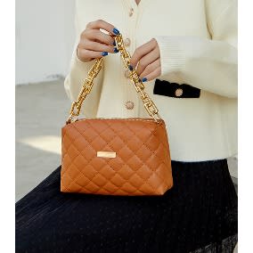 Women Handbags - Brown
