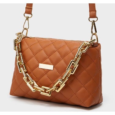 Women Handbags - Brown