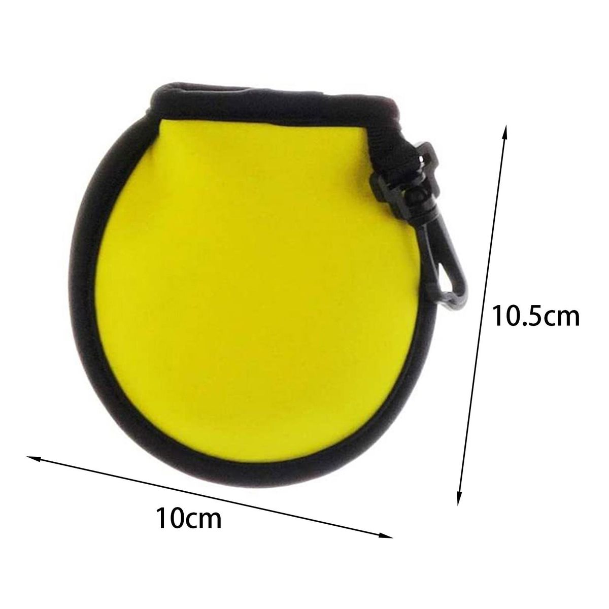 Golf Ball Cleaner Bag Effortless Golf Ball Washer Pouch Golden