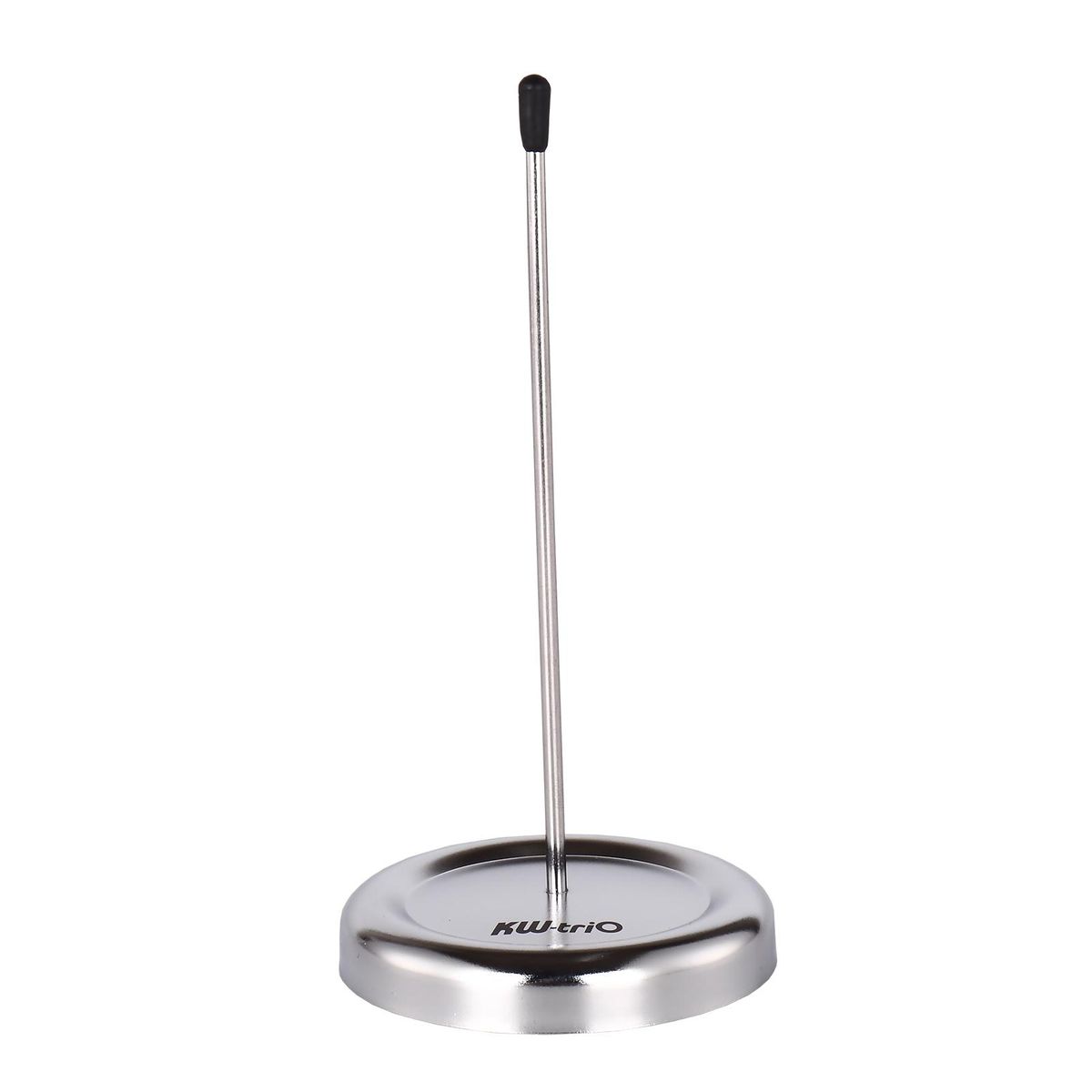 KW-trio All Metal Straight Rod Desk Receipt Holder Spike Stick Bill Notes Paper Memo Fork Check Spindle Restaurant Ticket Holder with Protective Cover