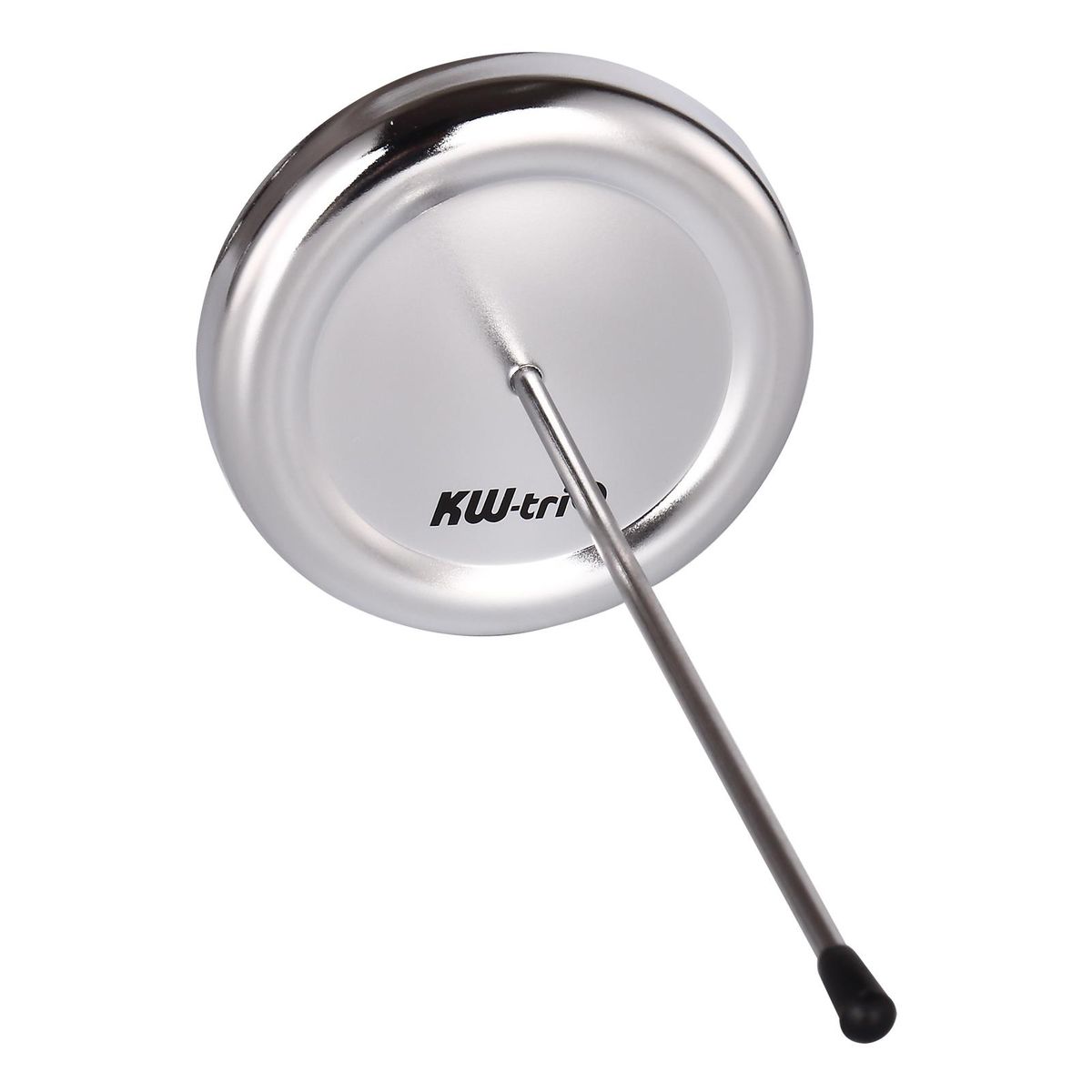 KW-trio All Metal Straight Rod Desk Receipt Holder Spike Stick Bill Notes Paper Memo Fork Check Spindle Restaurant Ticket Holder with Protective Cover