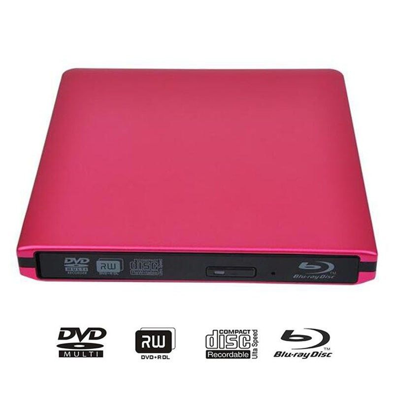 USB3.0 Blu-ray Drive External  DVD Burner 3D Bluray Player External DVD Drive BD-ROM DVD-RW Burner Writer Forbook Laptop PC