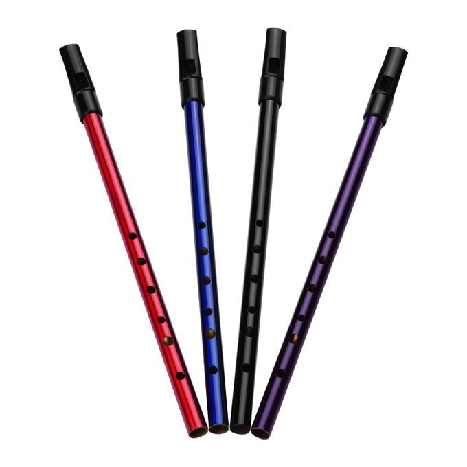 Lightweight Piccolo Key Of C Steel Alloy Irish Whistle Fun