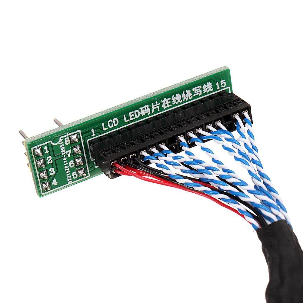 LED LCD 2 In 1 EDID Notebook LCD Screen Data Read Cable For RT809F RT809H CH341A TL866CS And TL866A Programmer
