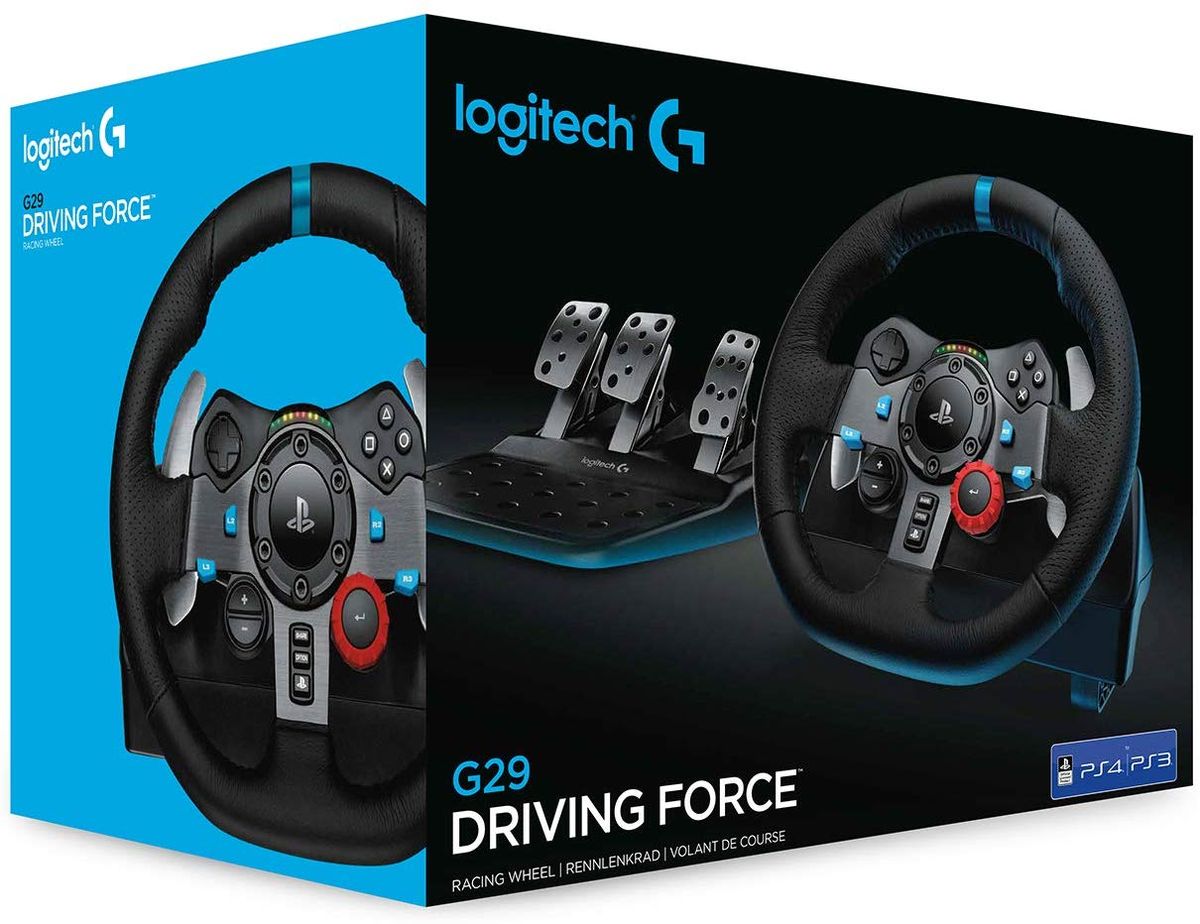 G29 Driving Force Racing Wheel And Floor Pedals.
