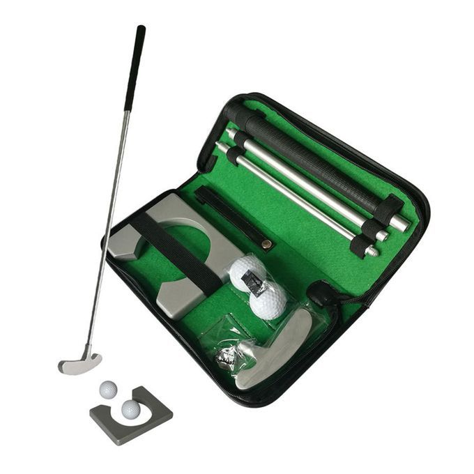 Golf Practice Putting Putter / Balls Set Indoor Alloy Left And Right