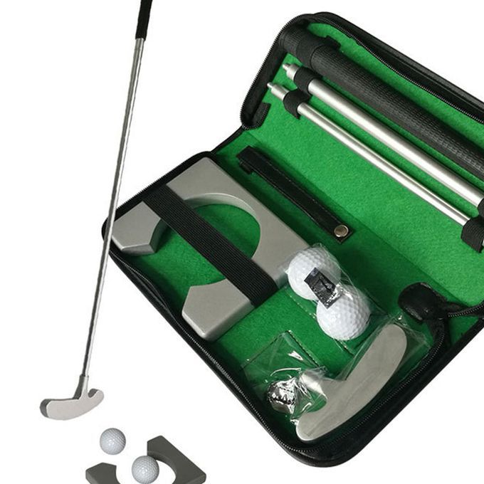 Golf Practice Putting Putter / Balls Set Indoor Alloy Left And Right