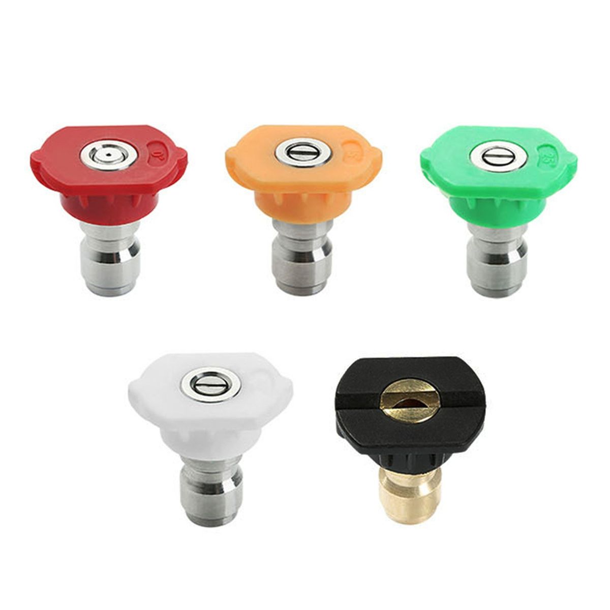 5 Pcs Pressure Washer Nozzle Tips Washer Sprayer Nozzle Tip
