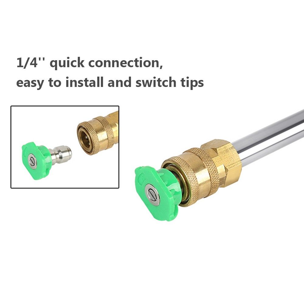 5 Pcs Pressure Washer Nozzle Tips Washer Sprayer Nozzle Tip