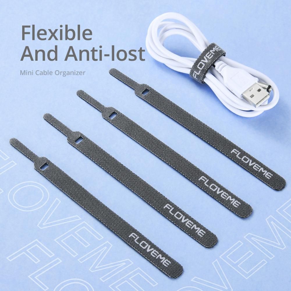 Cable Organizer Wire Winder Cable Holder 140mm For Mouse Cord Earphone Aux USB Cables Management Wire Cable Protector 20PCS