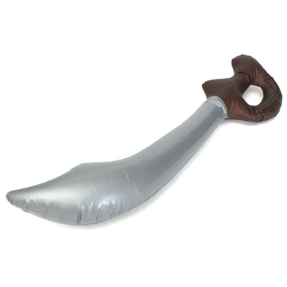 Inflatable Pirate Cutlass Toy Party Bag Fancy Dress Costume Accessories
