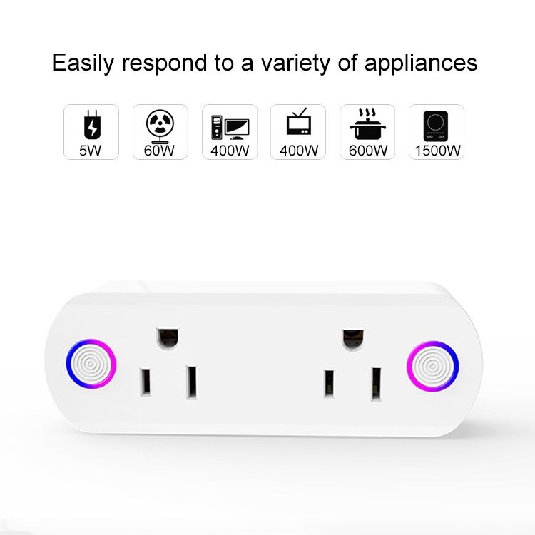 15A WiFi Remote Control Smart Socket