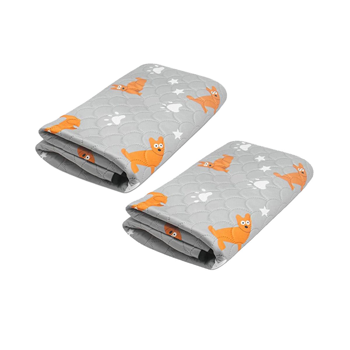 2Pcs Reusable Washable Guinea Pig Bedding Puppy, Light