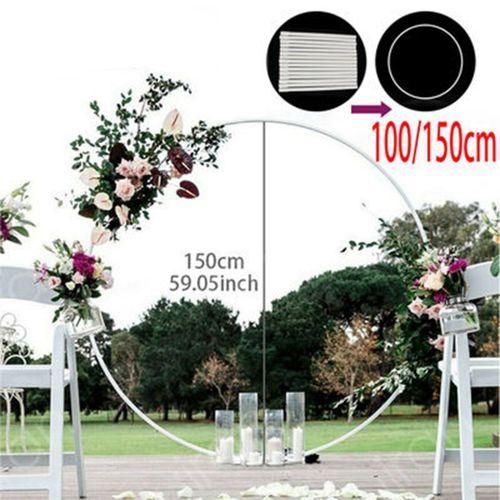 Large Balloon Arch Set Column Stand Base Frame Kit Wedding