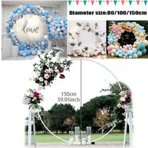 Large Balloon Arch Set Column Stand Base Frame Kit Wedding