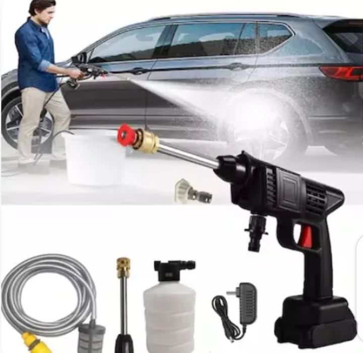 HIGH PRESSURE WIRELESS CAR WASH GADGET AND GARDEN CARE