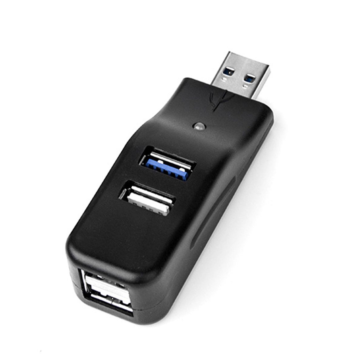 Mini Portable 4 Ports USD2.0/3.0 Data Cable Hub Splitter-