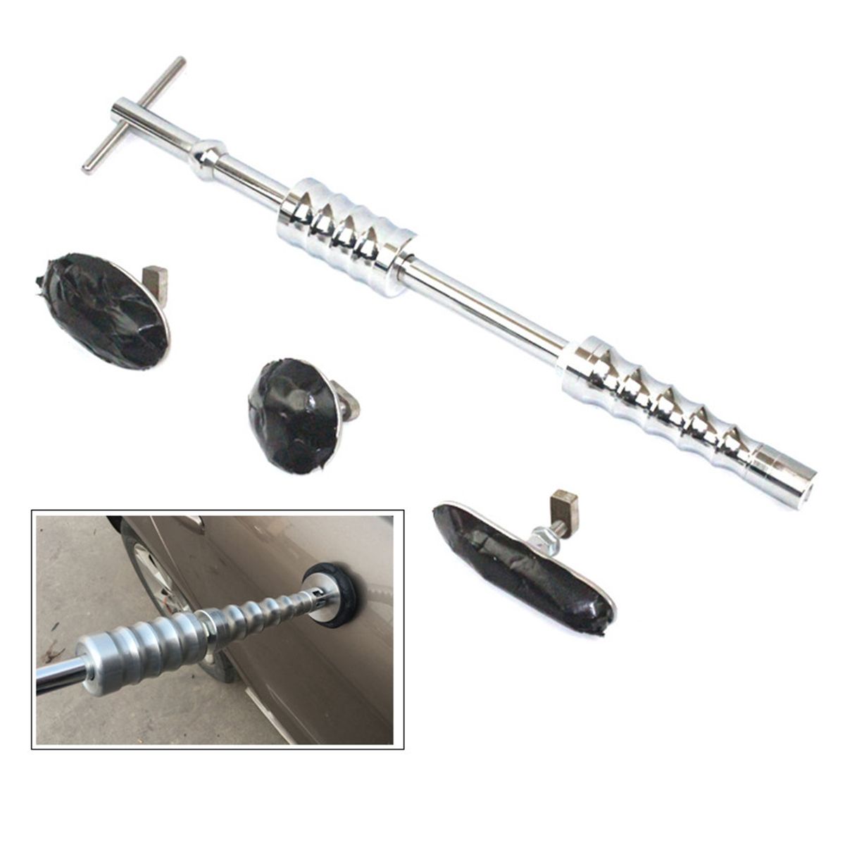 Silver Hammer Manual Puller + 3 Cold Glues Drawing Gasket