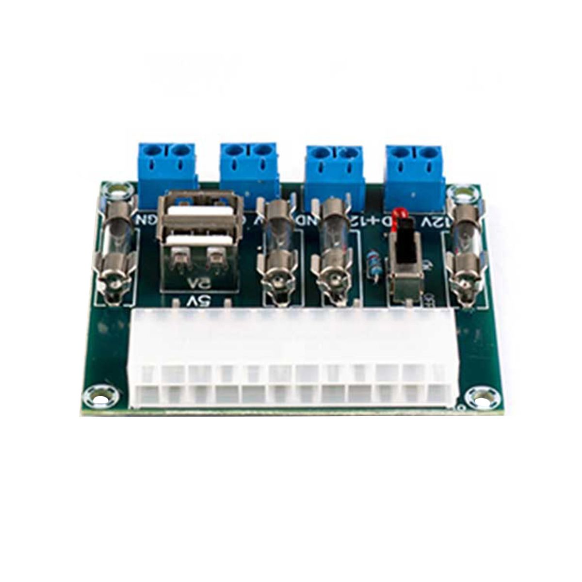 HU-M28 Desktop PC Power ATX Transfer Board Power Adapter Supply Test Module Power Supply Circuit Outlet Module