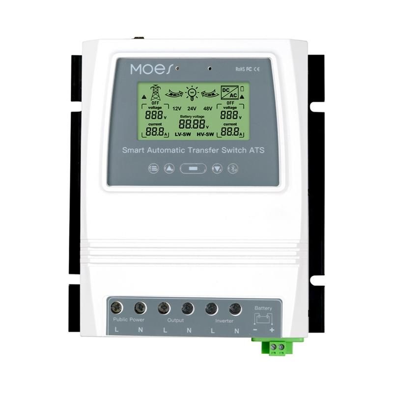 Smart Controller 80A 16KW Automatic Transfer Switch for