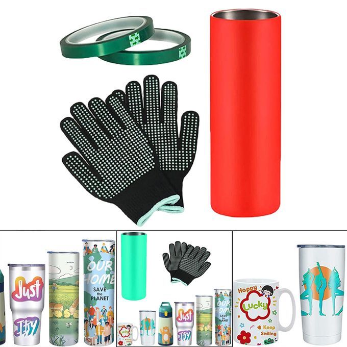 Sublimation Shrink Wrap Sleeve For Sublimation Skinny Tumbler, With