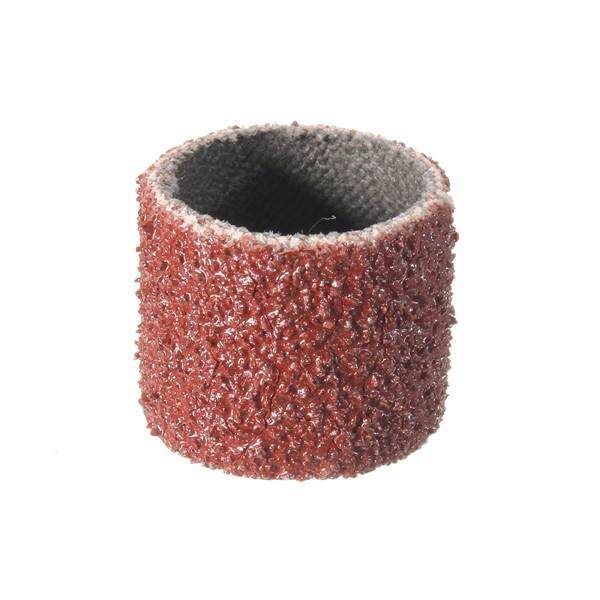 102Pcs 80Grit Sanding Drum Sleeves Drum Mandrel 1/2'' 3/8'' 1/4” For Rotary Tool