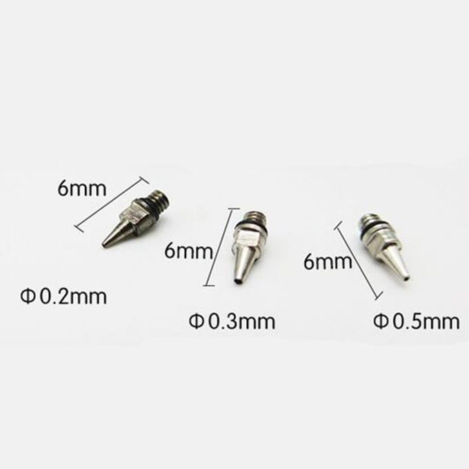 Airbrush Nozzle Cap Replacement Parts For  Gun Sprayer 0.2 Mm