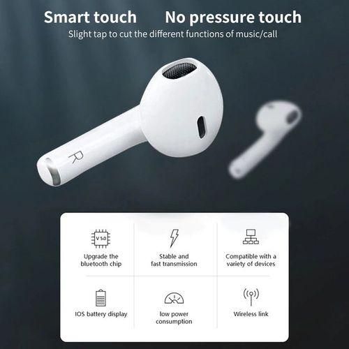 Pro 6 Orange Wireless Headphones Compact Headphones Earbuds