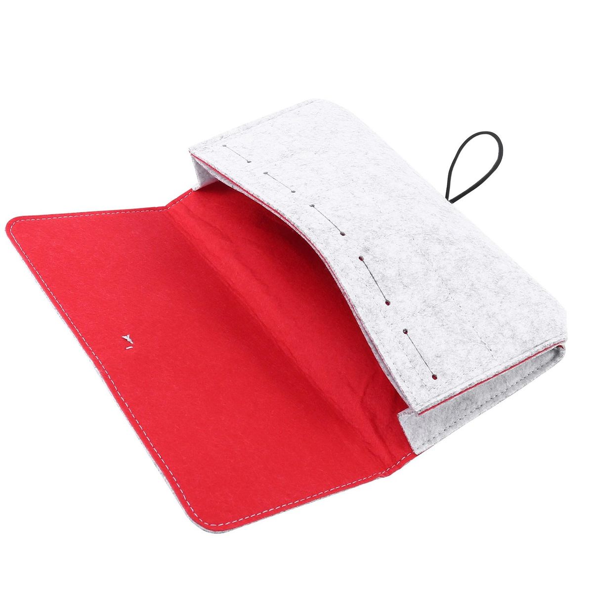 For Nintendo Switch Case - Gray Felt Protective Carry Case Cover Bag Pouch for Nintendo Switch Console