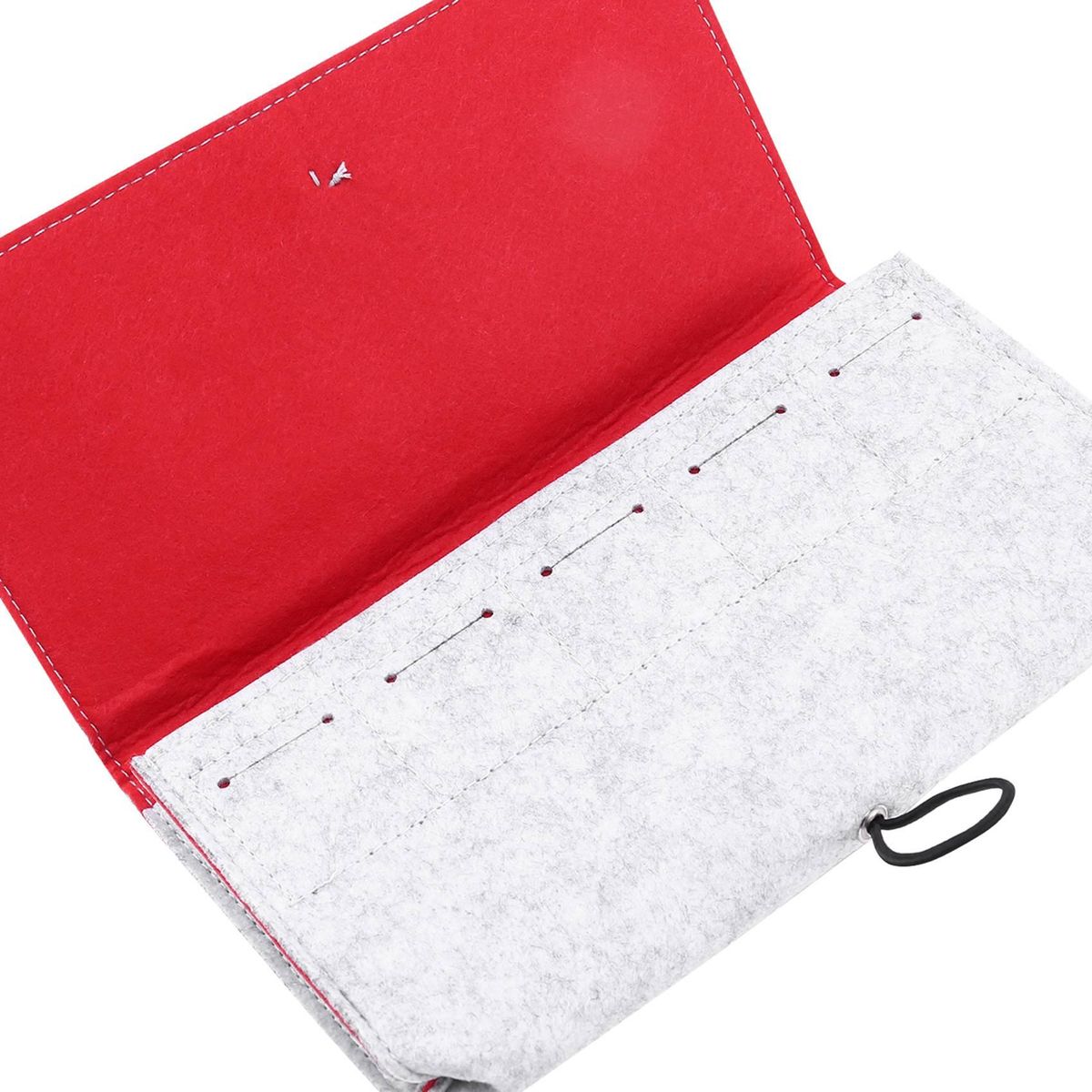 For Nintendo Switch Case - Gray Felt Protective Carry Case Cover Bag Pouch for Nintendo Switch Console