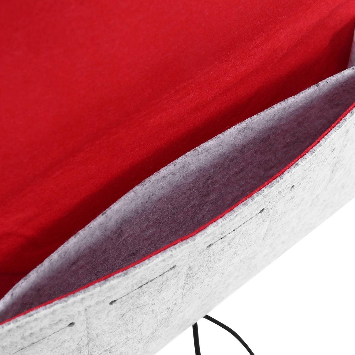 For Nintendo Switch Case - Gray Felt Protective Carry Case Cover Bag Pouch for Nintendo Switch Console