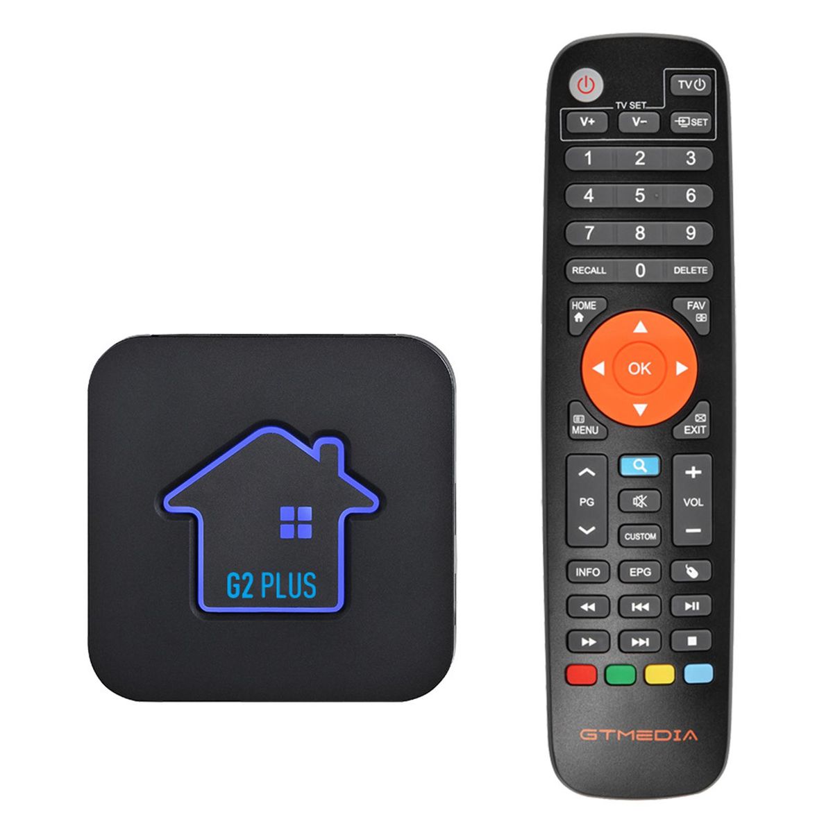 1 Set TV-Box Multi-Language Set-Top Box EU Plug