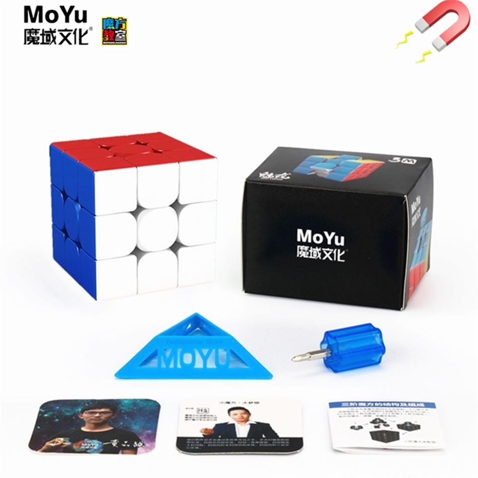 MoYu RS3M 3x3x3 Magnetic Cube 3x3 Magic Cube Professional