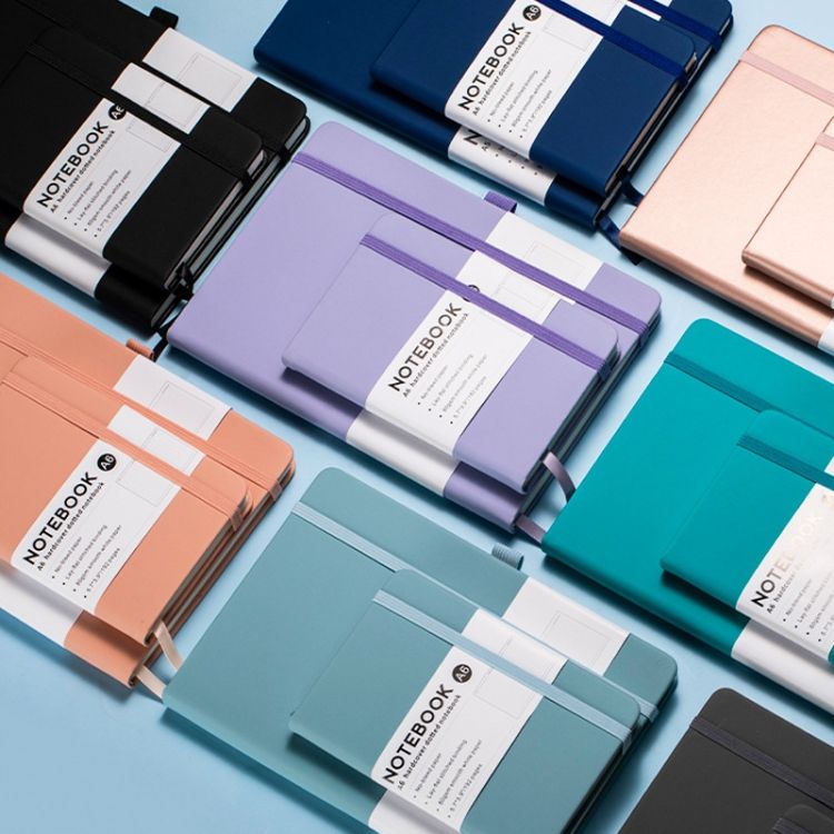 A6 PU Leather Notebook Business Notepad