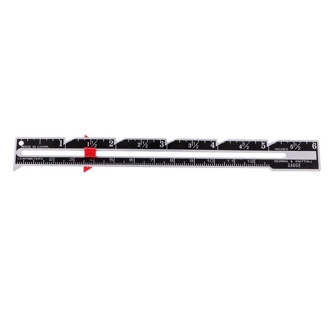 1Pcs 6 Sewing Measuring Gauge Quilting Garment Measuring Ruler Craft