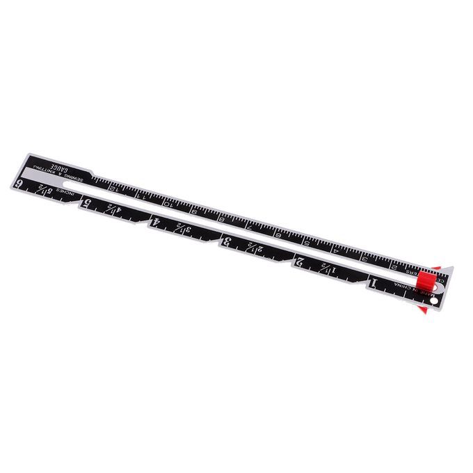 1Pcs 6 Sewing Measuring Gauge Quilting Garment Measuring Ruler Craft