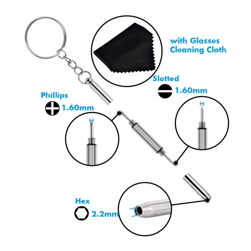 Assorted Size Screws For Watch Clock Eye Glasses Optician