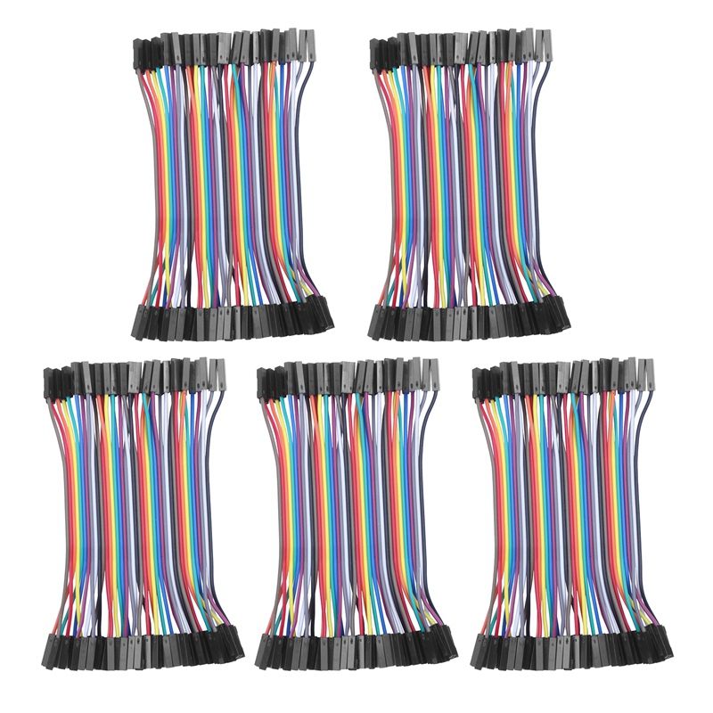 200pcs 10cm 2.54mm Female To Female Breadboard Jumper Wire