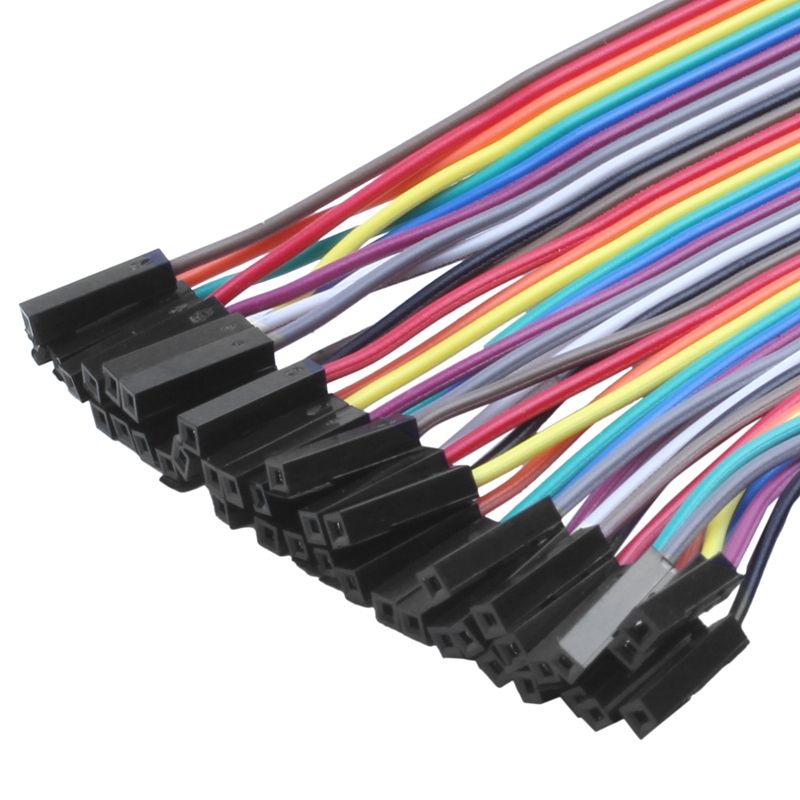 200pcs 10cm 2.54mm Female To Female Breadboard Jumper Wire