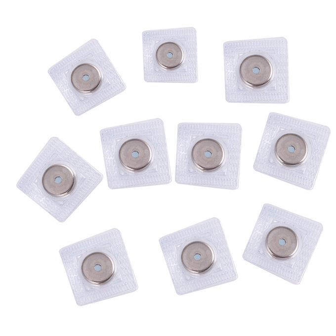 20x PVC Buttons Sew In Magnetic Snaps For Purse Bags Clothes Making