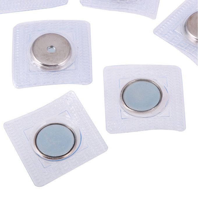 20x PVC Buttons Sew In Magnetic Snaps For Purse Bags Clothes Making