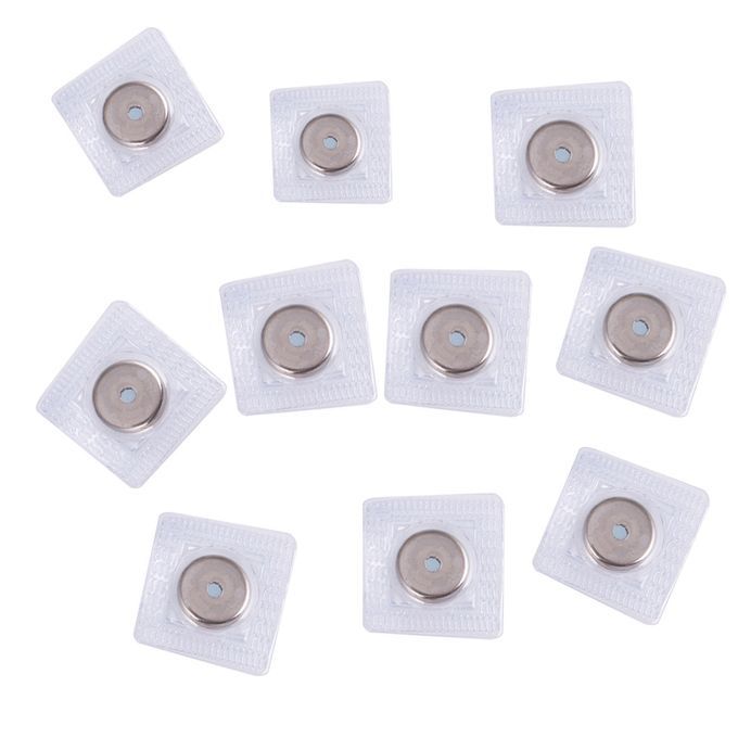 20x PVC Buttons Sew In Magnetic Snaps For Purse Bags Clothes Making