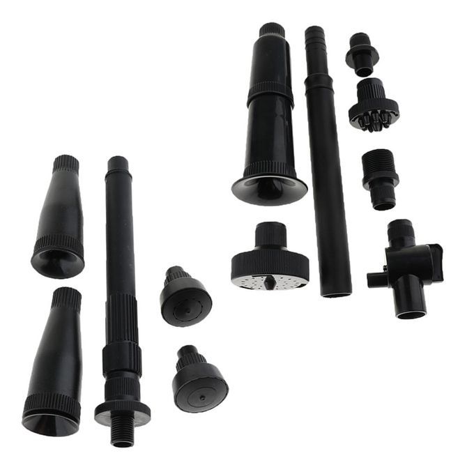 Pump Nozzles Set Aquarium Waterfall For Fish Tank Pond Garden Yard