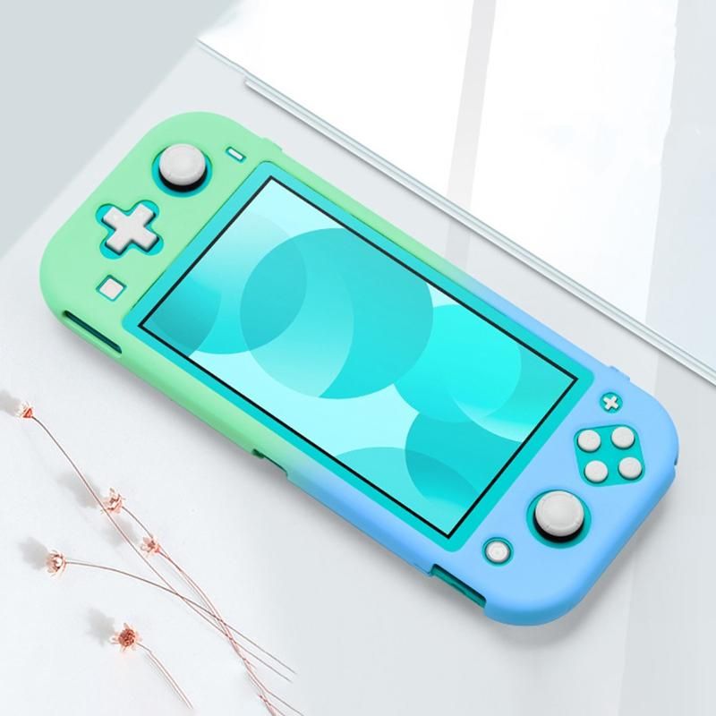 for Nintendo Switch Lite Protective Case Shell Colorful Cute Hard Back Cover Skin Game Console Accessories Purple-Blue